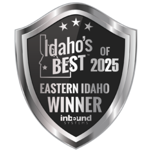 IDAHO'S BEST 2025 Eastern Idaho Winner Badge.
