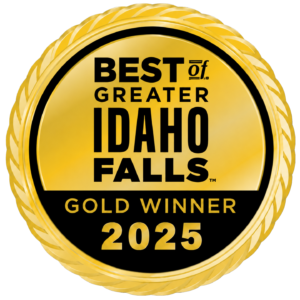 Gold winner badge for Best of Greater Idaho Falls 2025.